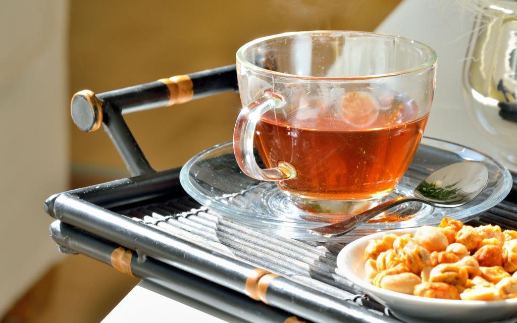 Privathotel Lindtner Hamburg Bagian luar foto A cup of tea